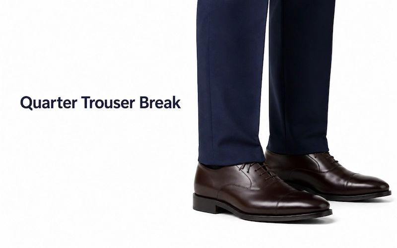 Men's trousers and dress shoes