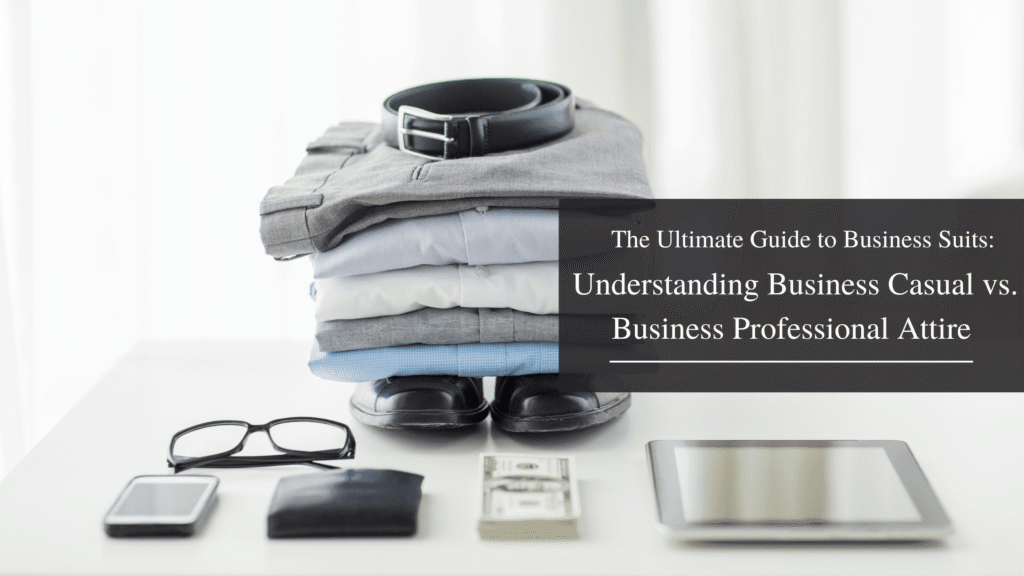 Business casual vs professional attire