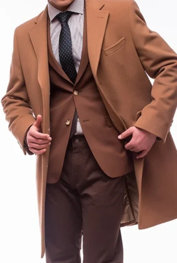 A single-breasted suit features a jacket with a single column of buttons and a narrow overlap. It is the most versatile suit style, suitable for both formal and casual settings. Available in various fits and fabrics, it offers a timeless and modern look for any occasion.