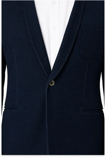 A single-breasted suit features a jacket with a single column of buttons and a narrow overlap. It is the most versatile suit style, suitable for both formal and casual settings. Available in various fits and fabrics, it offers a timeless and modern look for any occasion.